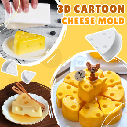 3D Cartoon Cheese Mold